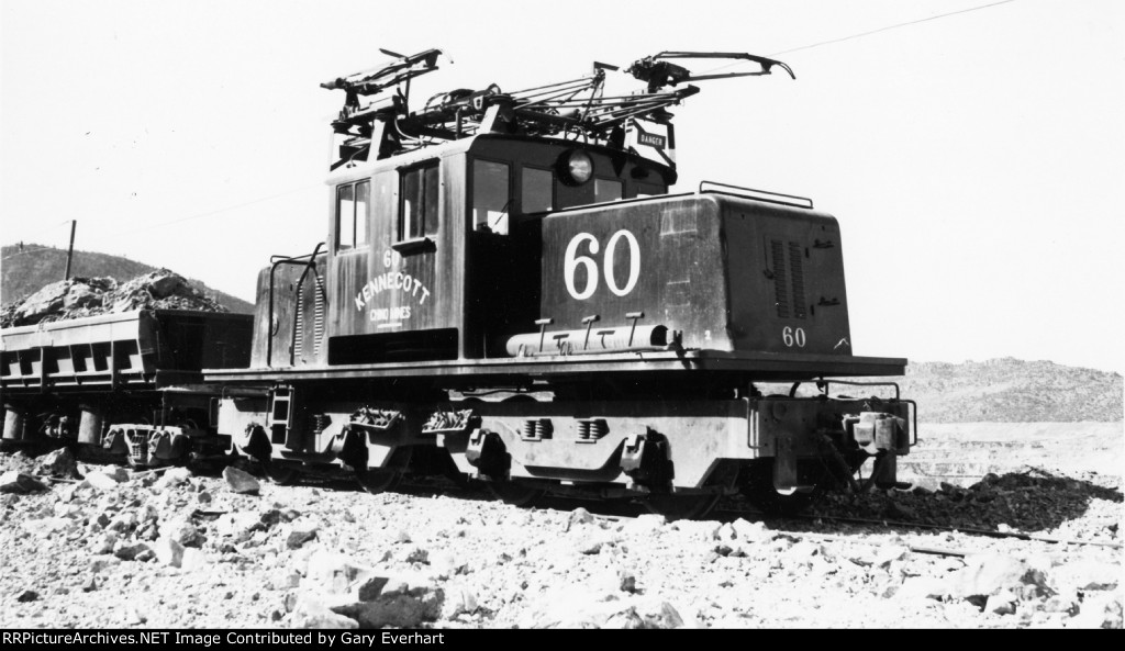 KCCX Steeplecab #60 - Kennecott Utah Copper Mines